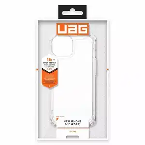 UAG Rugged Case for Apple iPhone 15 Pro (6.1-in) Plyo Ice - Premium Protection with Style