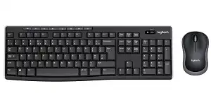 Logitech Wireless Combo MK270 Combo Keyboard & Mouse QWERTY UK Layout