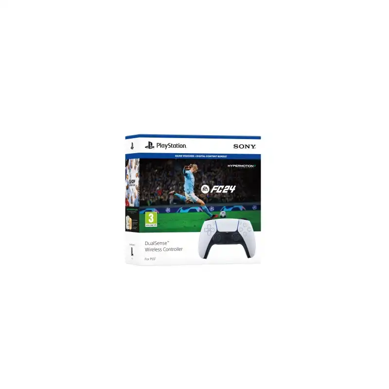 PlayStation 5 (PS5) DualSense Wireless Controller + EA SPORTS FC 24 Bundle