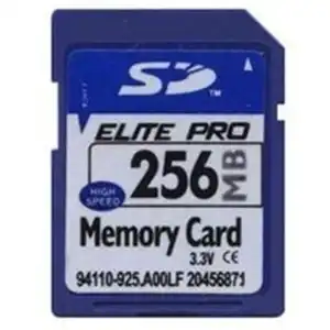 Kingston Elite Pro 256MB SD Memory Card – 45x Speed, Legacy Device Compatible