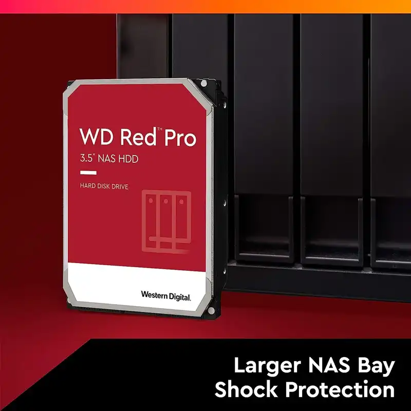 WD Red Pro 2TB 3.5" SATA 7200rpm Internal Hard Drive - 64MB Buffer  718037835570