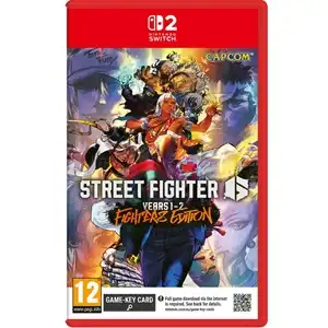 Street Fighter 6: Year 1-2 Fighters Edition - Game Key Card (Nintendo Switch 2)