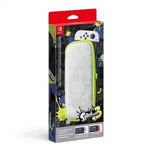 Nintendo Switch Carry Case & Screen Protector Splatoon 3 Edition