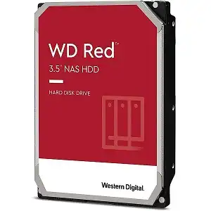 WD Red Hard Drive - 3.5" Internal - SATA (SATA/600) - NAS Storage System Device Supported - 5400rpm - 180 TB TBW