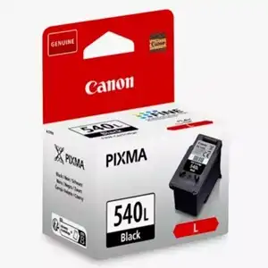 Canon PG-540L Large Black Ink Cartridge, 11ml, Up to 300 Pages, for PIXMA Printers