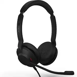 Jabra Evolve2 30 USB-C Wired Stereo Headset – On-Ear, Noise-Isolating, Pro Mic, UC Certified