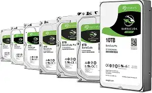 Seagate BarraCuda 3.5" SATA Hard Drive - 7200rpm, 64MB Cache