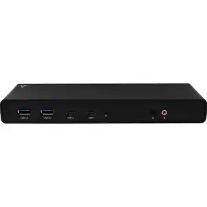 V7 UCDDS-1E USB Type C Docking Station for Desktop PC|Notebook|Monitor