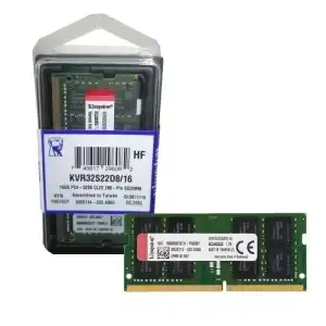 Kingston ValueRAM 16GB DDR4-3200 SODIMM Laptop Memory – CL22, 260-Pin, 1.20V