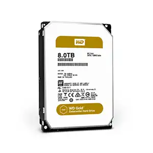 WD Gold WD8004FRYZ Hard drive 8TB internal 3.5" SATA 6Gb/s 7200rpm buffer: 256MB