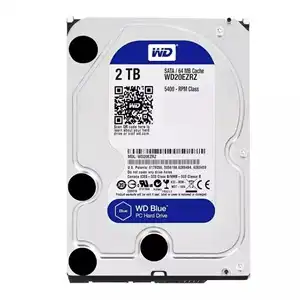 WD Blue 2TB Internal Hard Drive (WD20EZRZ) – 3.5" SATA HDD with 5400 RPM Speed