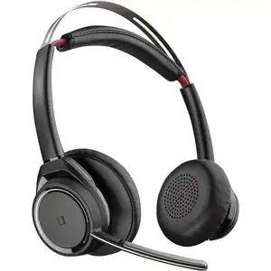 Plantronics Voyager Focus UC B825-M Wireless Over-the-head Stereo Headset With Charging stand