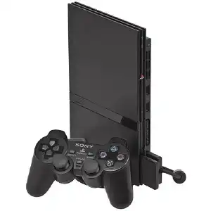 Sony PlayStation PS2 Slimline Console - Charcoal Black