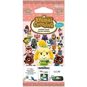 Animal Crossing Happy Home Designer Amiibo 3 Cards Pack - Series 4