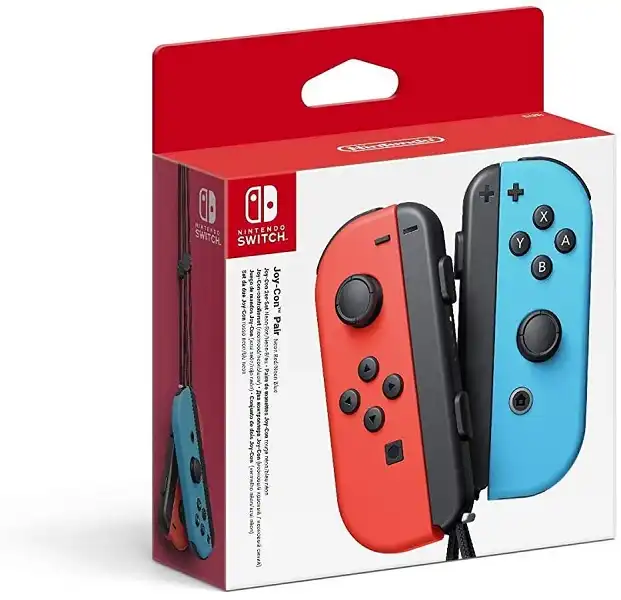 Nintendo Switch Joy-Con Controllers Pair Neon Red/Neon Blue