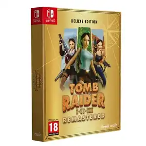 Tomb Raider I-III Remastered Starring Lara Croft: Deluxe Edition (Nintendo Switch)