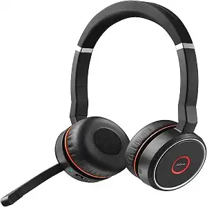 Jabra Evolve 75 SE MS Stereo: Advanced Wireless Headset for Office