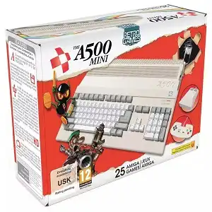 The A500 Mini Retro Console with 25 Games & HDMI – UK Version