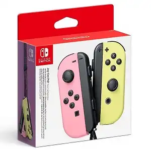 Nintendo Switch Joy-Con Pair: Pastel Pink/Yellow