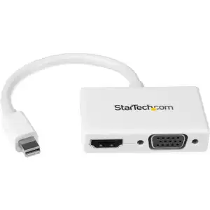 Startech.com Travel A/V Adapter: 2-in-1 Mini DisplayPort