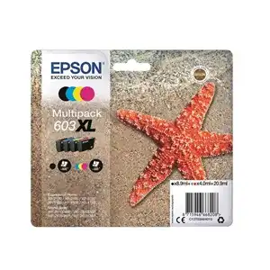 Epson 603 Ink Cartridges | XL Capacity, Vibrant Colors | Genuine Multipack