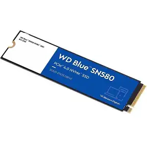 Western Digital BLUE SN580 M.2 2280 PCIe Gen4 NVMe up to 4,150 MB/s read speed