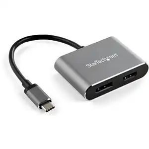 StarTech Multiport Video Adapter - 4K 60Hz HDMI & DisplayPort Converter | USB Type-C to HDMI/DP Adapter