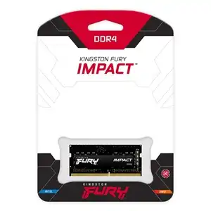 Kingston FURY Impact 32 GB DDR4 3200 MT/s SO-DIMM Laptop Memory – Dual-Rank High-Speed RAM