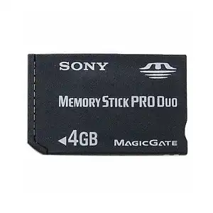 Sony Memory Stick PRO DUO 4GB MagicGate Memory Card MSX-M4GN - OEM