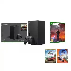 Microsoft Xbox Series X Forza Horizon 5 & Star Wars Jedi - Survivor Bundle