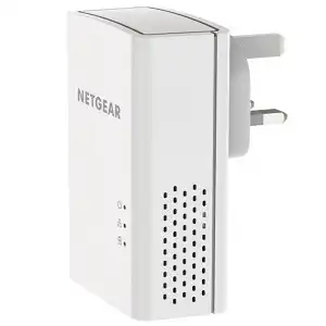 Netgear PL1000 Powerline Network Adapter - 2 - 1 x Network (RJ-45) - 1000 Mbit/s Powerline
