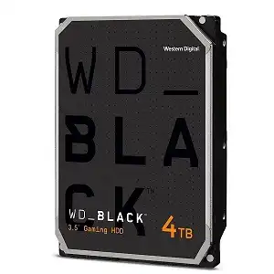 WD Black 4TB SATA III 3.5" HDD - 7200RPM Speed - 256MB Cache - High-Performance Storage