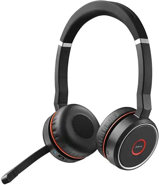 Jabra Evolve 75 MS Team Wireless Over-the-head Stereo Headset