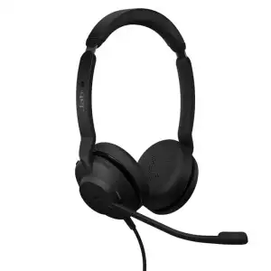 Jabra Evolve2 30 SE UC – Wired, Noise-Cancelling Stereo Headset with 2-Mic Technology and USB-A Cable