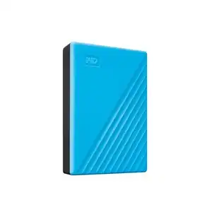 WD My Passport Hard Drive - Encrypted 6TB External Portable USB 3.2 Gen 1 (Sky Blue)