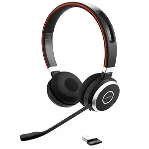 Jabra Evolve 65 UC Wireless Over-head Stereo Headset Binaural
