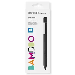 Wacom Bamboo Ink Plus Bluetooth Stylus - Black - Precision and Creativity in Every Stroke