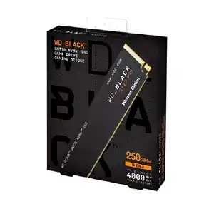 WD Black SN750 250GB NVMe SSD – M.2 2280 PCIe 3.0 x4 – Up to 3100MB/s Read Speed