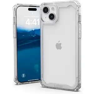 Urban Armor Gear UAG iPhone 15 Plus Plyo Ice Case - Military-Grade Clear Protective Cover