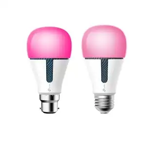 TP-Link Kasa Smart Multicolour Light Bulb, 800lm, E27/B22, Alexa & Google Assistant Compatible