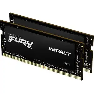 Kingston FURY Impact DDR4 kit 64GB (2x32GB) SO-DIMM 260-pin 3200MHz | PC4-25600 unbuffered