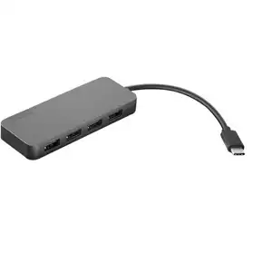 Lenovo USB-C 4-Port Hub: High-Speed, Secure, Plug-and-Play