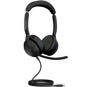 Jabra Evolve2 50 Wired On-ear Stereo Headset Noise Cancelling USB Type C