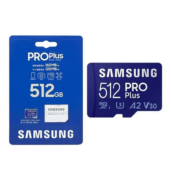 Samsung - Samsung PRO Plus 512 Go MicroSDXC UHS-I Classe 10